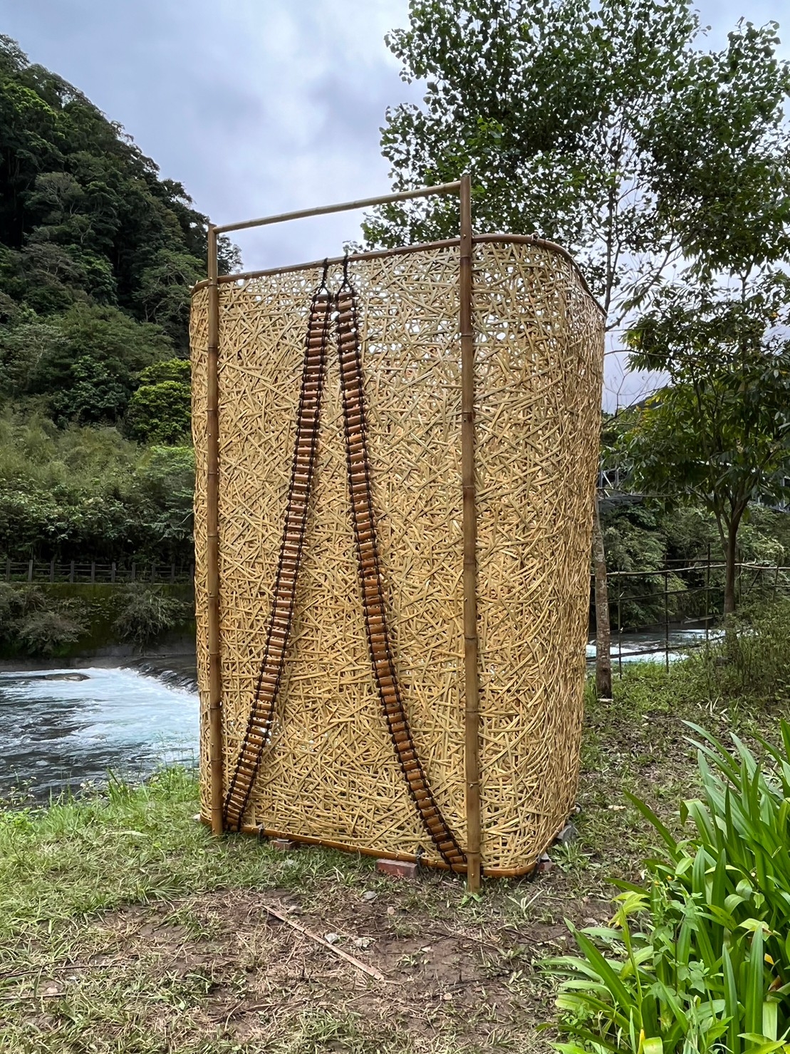 部落更亮麗　烏來泰雅新地標Kiri背簍揭幕