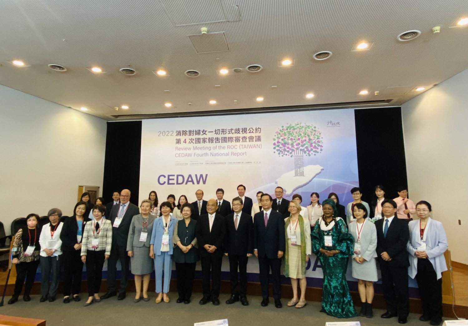 CEDAW國際審查會議開幕致詞 陳菊感謝國際委員
奠定人權公約臺灣在地審查模式