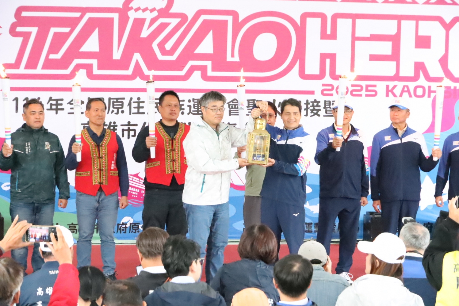 高市府宣布原民運獎金加碼
代表隊授旗力拚冠軍