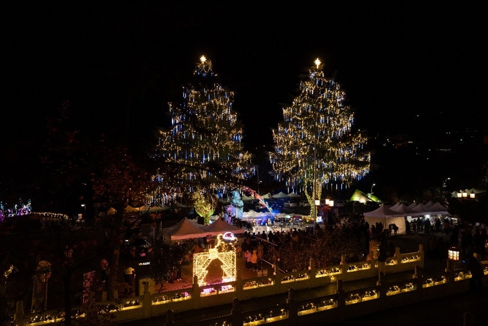 點亮雲端耶誕樹 在谷關梨山迎接浪漫星空新年